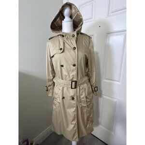 Ralph Lauren Polo Jeans Company Women's Trench Coats Vtg Sz L (See Measurments)